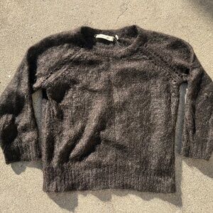 Isabel Marant mohair sweater made in Italy dark brown superkid pullover small xs